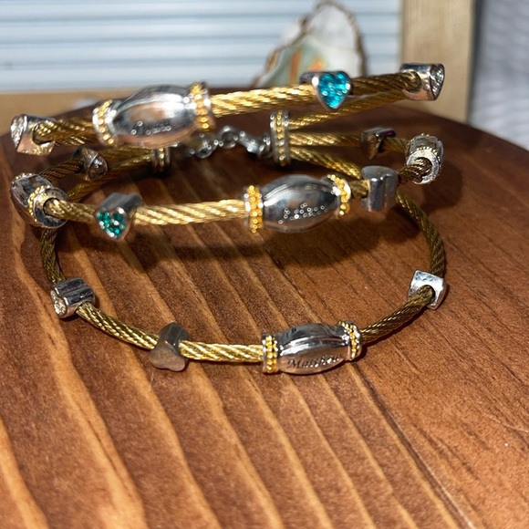 Bradford Exchange Engraved Family Strength Birthstone Cable Bracelet - Picture 3 of 5